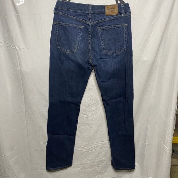 LEE Premium Select Jeans Regular Fit Straight Leg Stretch Mens 32x34 Blue Denim - Picture 2 of 9
